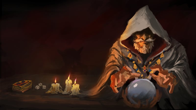 Official cover for Dark Quest 3 on PlayStation