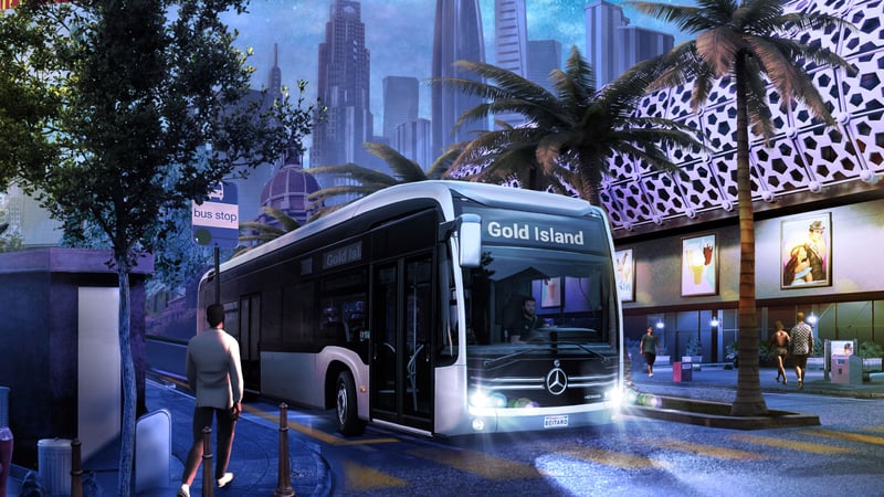 Official cover for Bus Simulator 21 on PlayStation