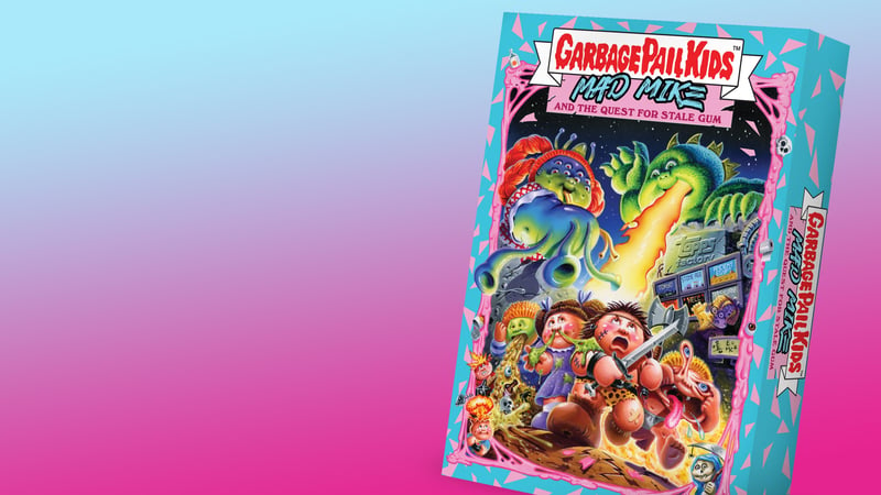 Official cover for Garbage Pail Kids: Mad Mike and the Quest for Stale Gum on PlayStation