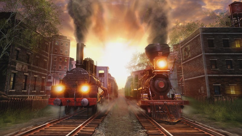 Official cover for Railway Empire 2 on PlayStation