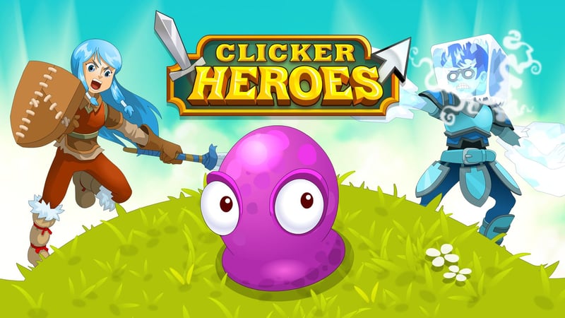 Official cover for Clicker Heroes on PlayStation
