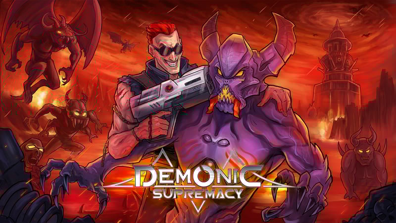 Official cover for Demonic Supremacy on XBOX
