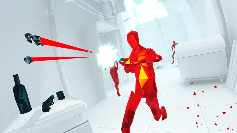 Official cover for SUPERHOT VR on XBOX