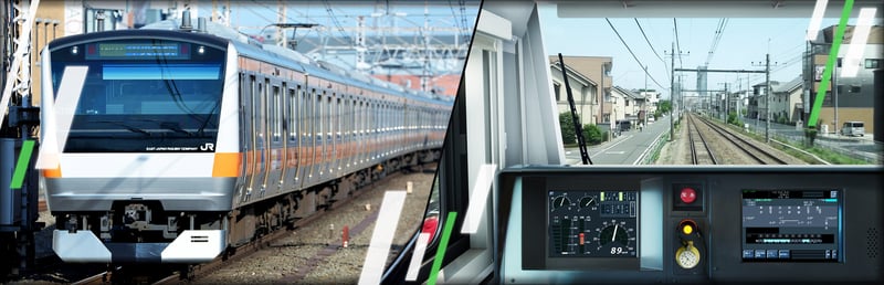 Official cover for JR EAST Train Simulator on Steam