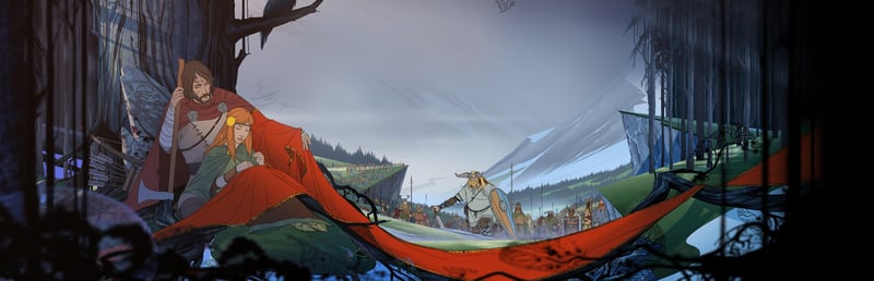 Official cover for The Banner Saga on Steam