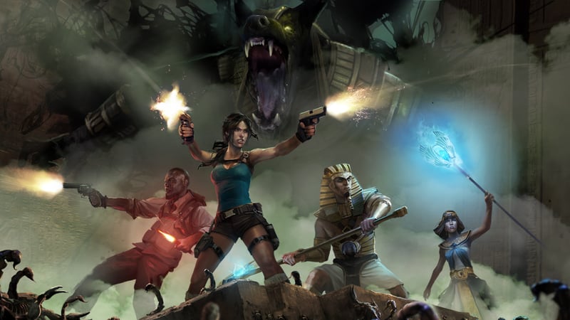 Official cover for Lara Croft and the Temple of Osiris on XBOX