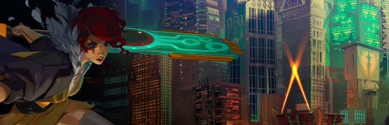 Official cover for Transistor on Steam