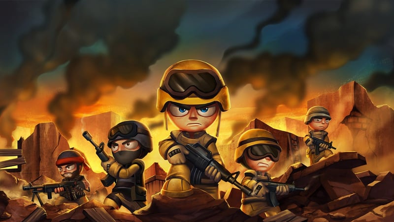 Official cover for Tiny Troopers Joint Ops on PlayStation