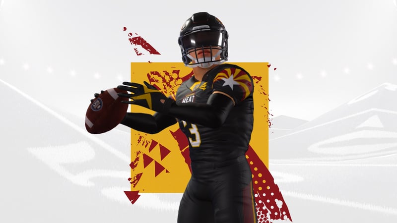 Official cover for Axis Football 2021 on XBOX