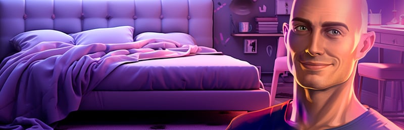Official cover for Cuckold Chair Simulator 2023 on Steam