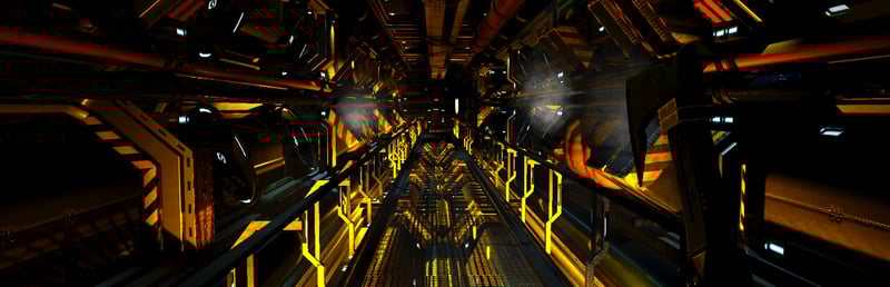 Official cover for PANIC STATION on Steam