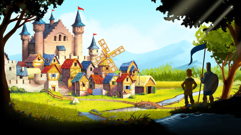 Official cover for Townsmen - A Kingdom Rebuilt on XBOX