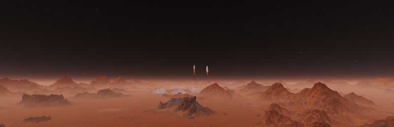 Official cover for Surviving Mars on Steam