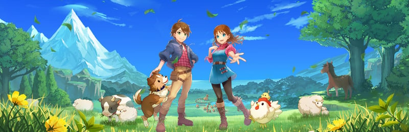 Official cover for Harvest Moon: The Winds of Anthos on Steam