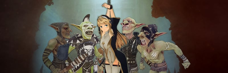 Official cover for Cleric and Goblins on Steam