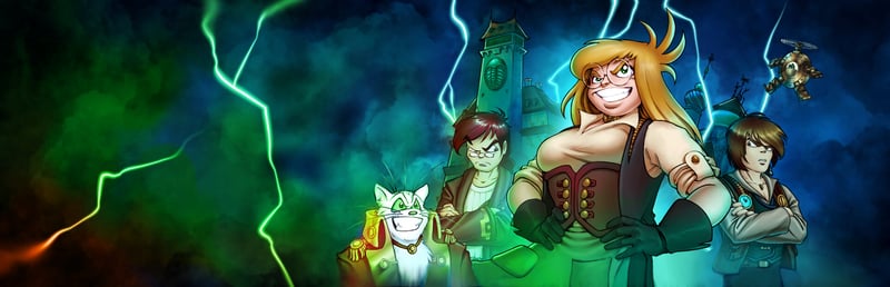 Official cover for Girl Genius: Adventures In Castle Heterodyne on Steam