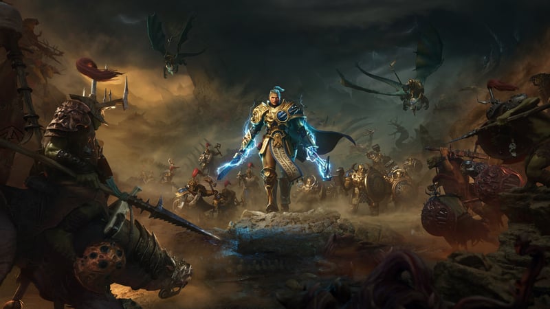 Official cover for Warhammer Age of Sigmar: Realms of Ruin on XBOX