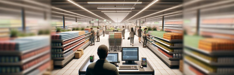 Official cover for Supermarket Simulator on Steam