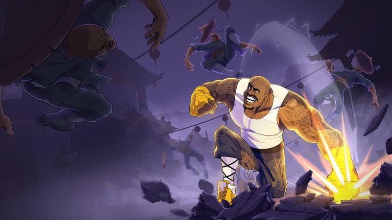 Official cover for Shaq Fu: A Legend Reborn on PlayStation