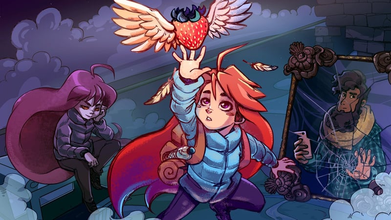 Official cover for Celeste on PlayStation