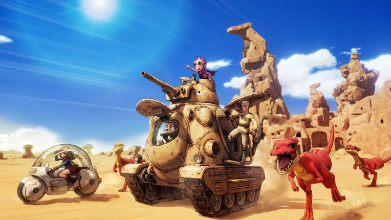 Official cover for SAND LAND on XBOX