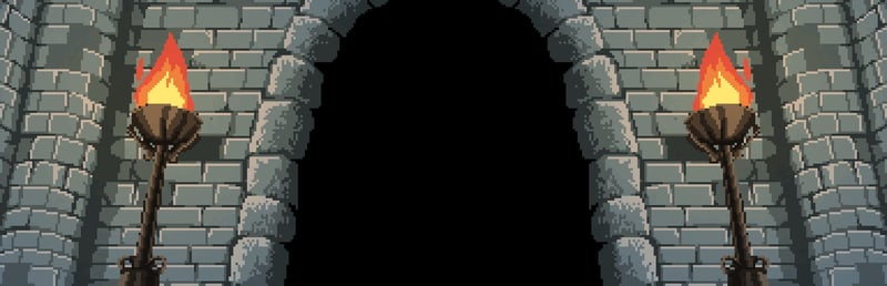 Official cover for Pixel Descent on Steam