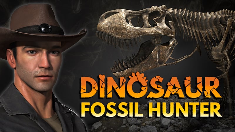 Official cover for Dinosaur Fossil Hunter on XBOX