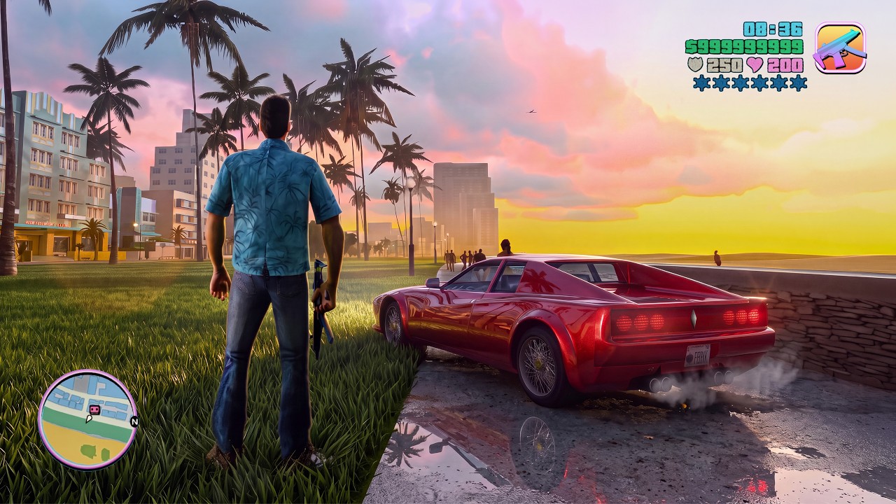 I Installed 80 GTA Vice City Mods.. thumbnail
