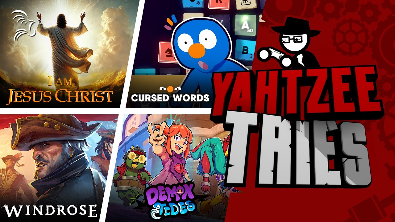 I Am Jesus Christ, Cursed Words, Windrose, and Demon Tides | Yahtzee Tries thumbnail