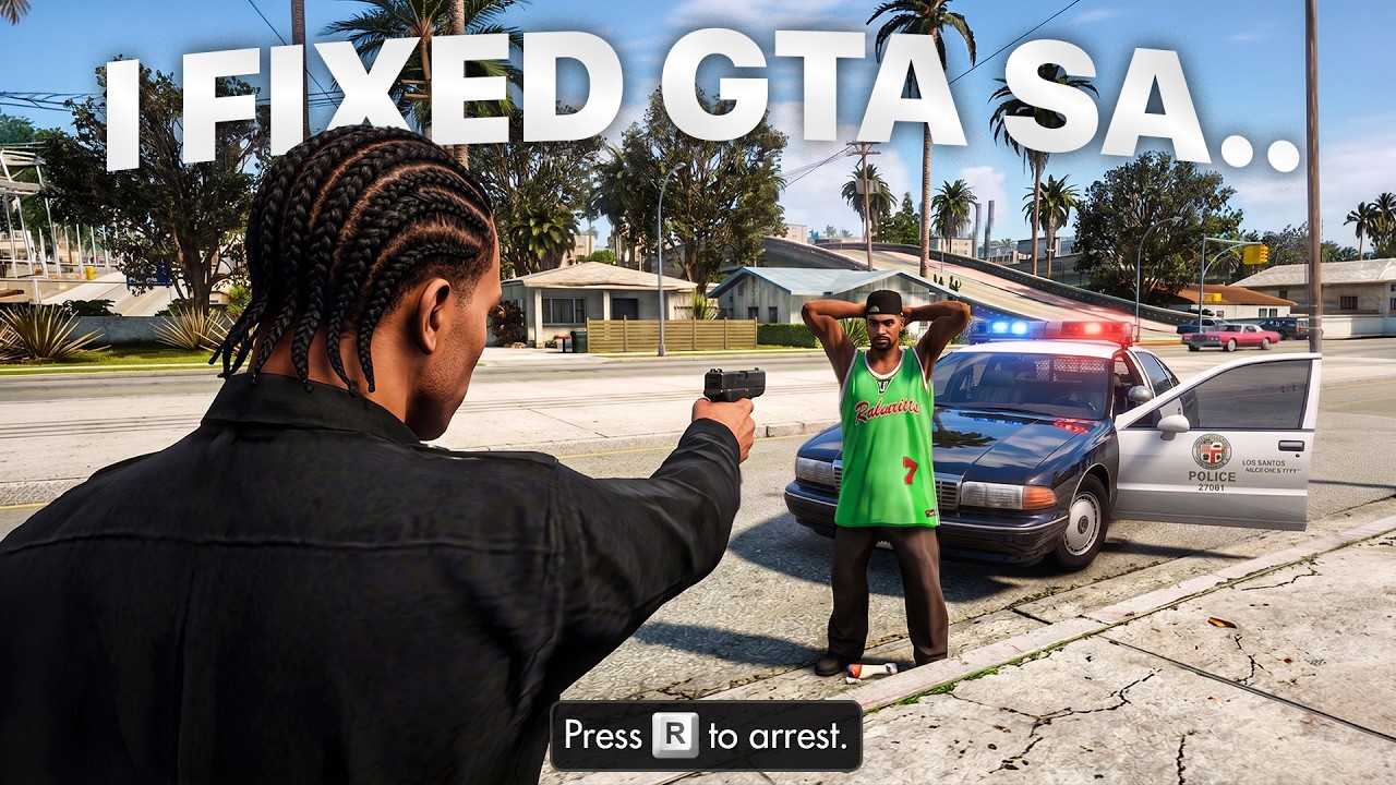 I Made GTA San Andreas Actually Fun Again.. thumbnail