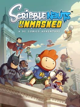 Vertical boxart forScribblenauts Unmasked: A DC Comics Adventure
