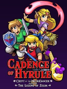Boxart for Cadence of Hyrule: Crypt of the NecroDancer featuring The Legend of Zelda