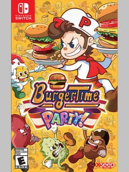 Boxart for BurgerTime Party!