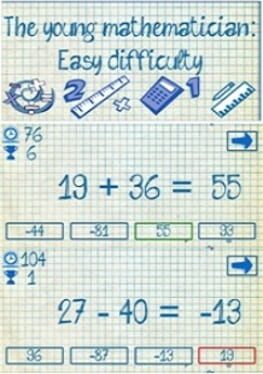 Boxart for The young mathematician: Easy difficulty