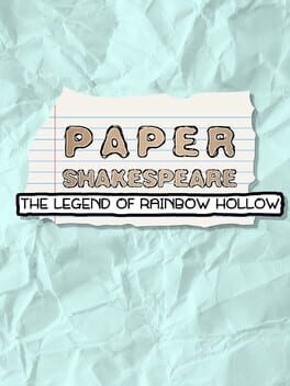 Boxart for Paper Shakespeare: The Legend of Rainbow Hollow