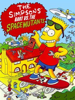 Boxart for The Simpsons: Bart vs. the Space Mutants