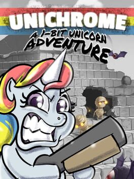 Boxart for Unichrome: A 1-bit Unicorn Adventure