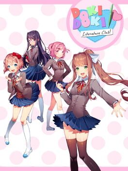 Vertical boxart forDoki Doki Literature Club!