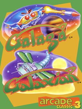 Boxart for Arcade Classic No. 3: Galaga & Galaxian