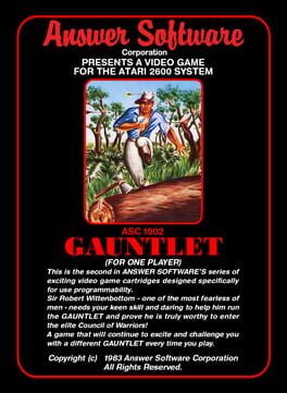 Boxart for Gauntlet