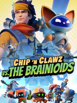 Boxart for Chip ‘n Clawz vs. The Brainioids