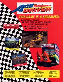 Boxart for Arcade Archives 2 ACE DRIVER