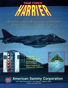 Boxart for Arcade Archives TASK FORCE HARRIER