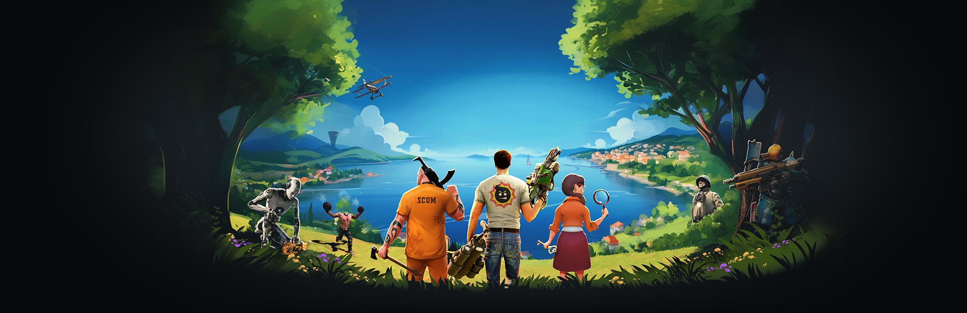 Games Croatia cover by Pine Studios