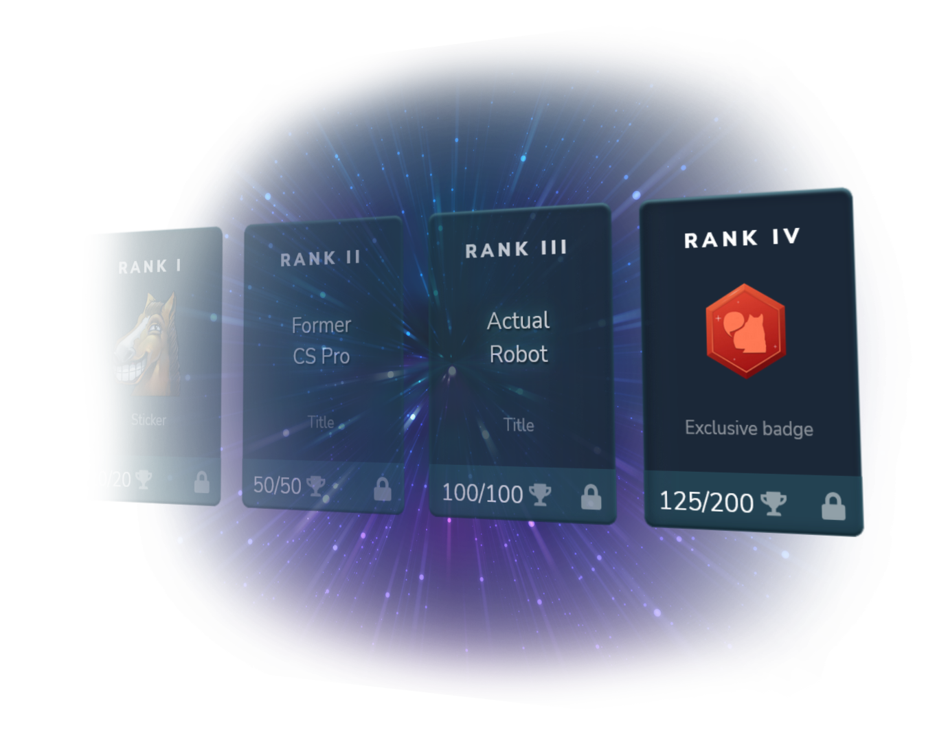 A visual of We Say Things guild rewards