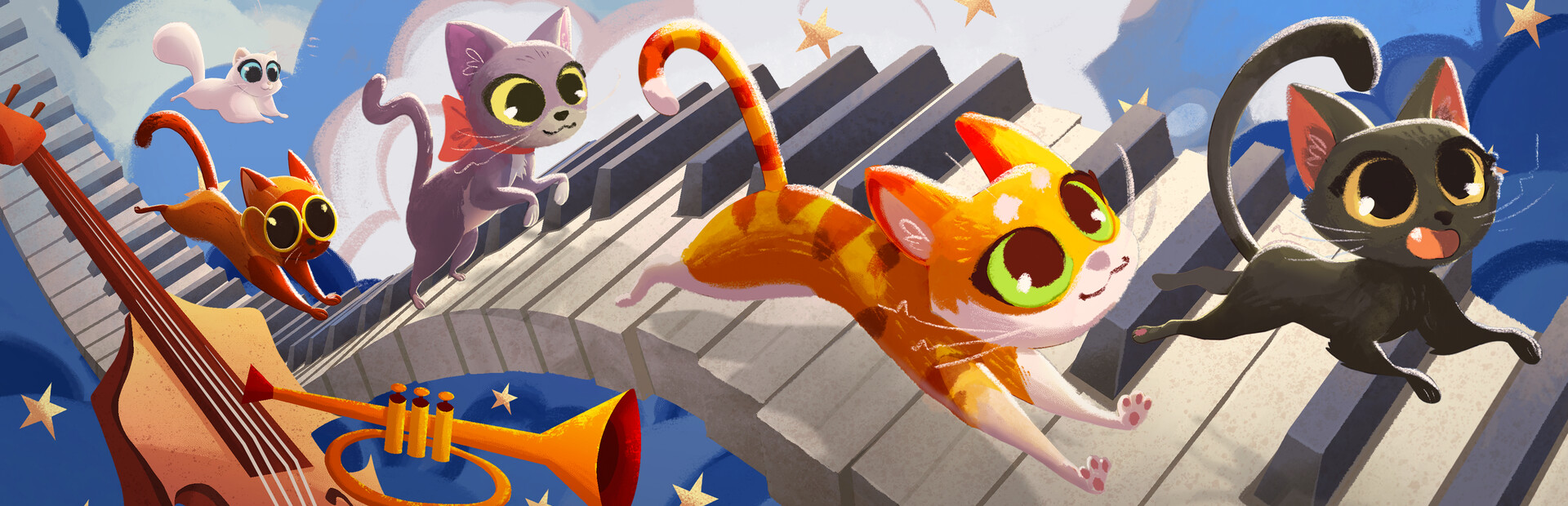 Jumping Jazz Cats cover image