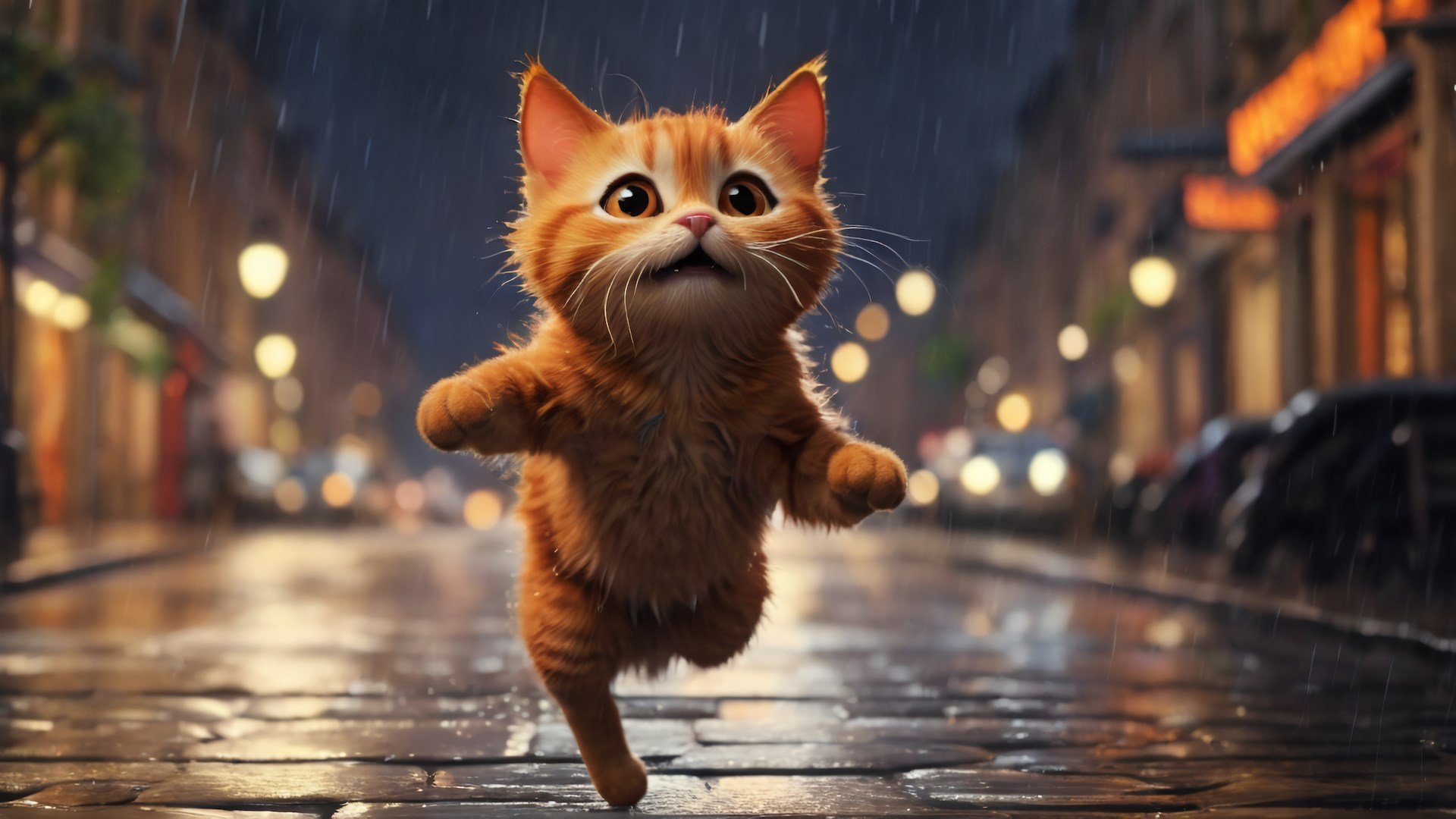 Cat in Rain (Windows) cover image