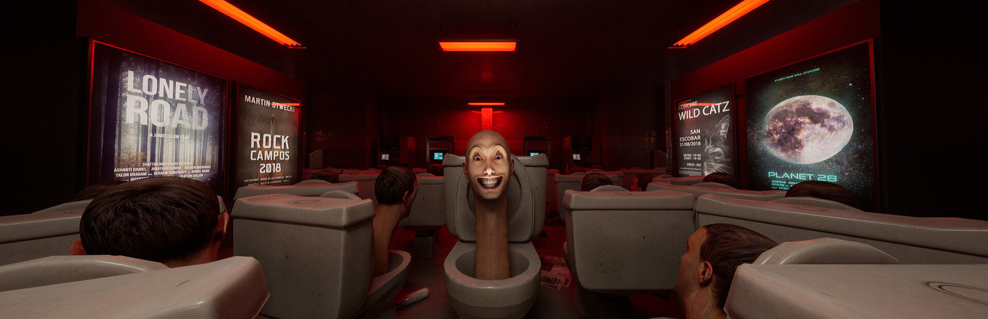 Skibidi Toilets: Invasion cover image