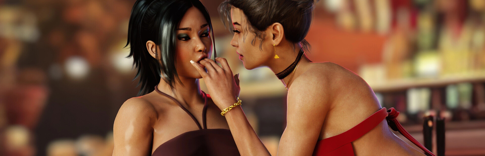 Living with temptation: American sunset cover image