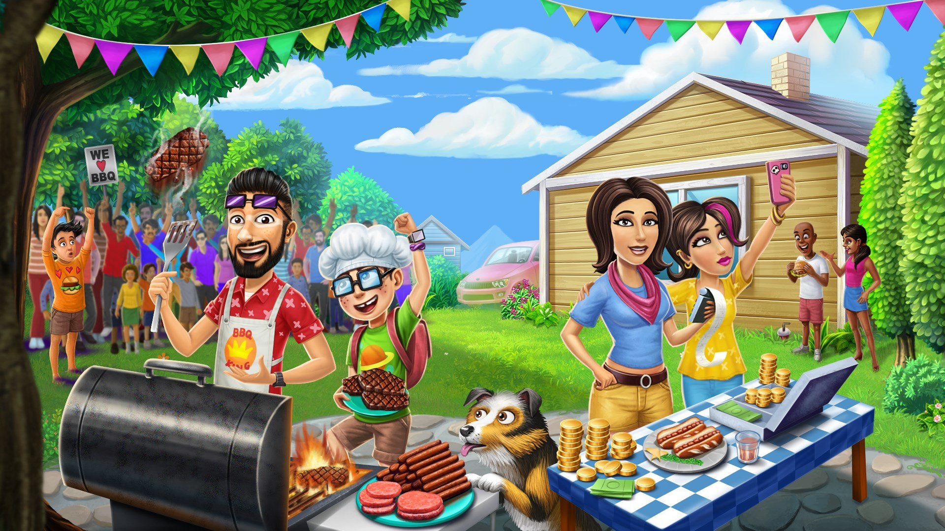 Virtual Families Cook Off: Chapter 1 Let\'s Go Flippin\' cover image